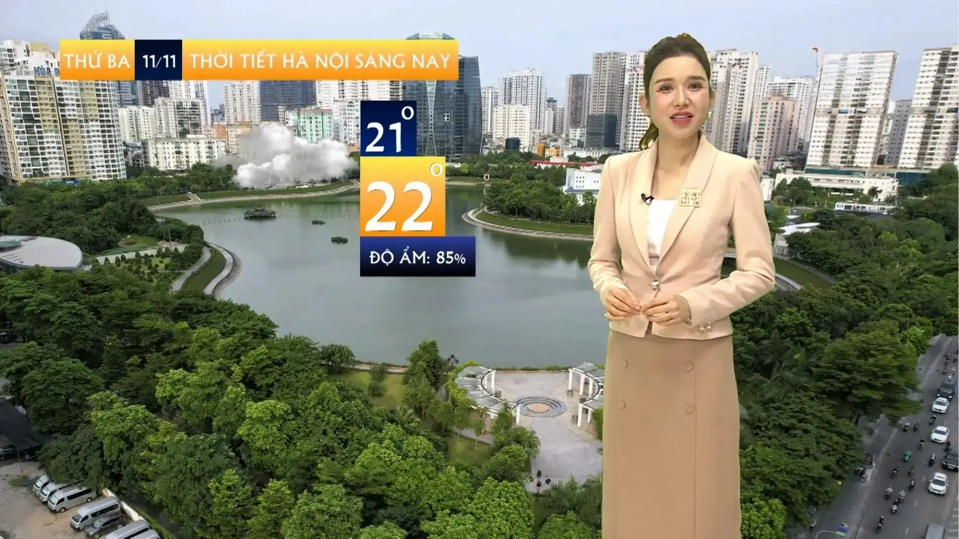 Dự báo thời tiết sáng | 11/11/2025